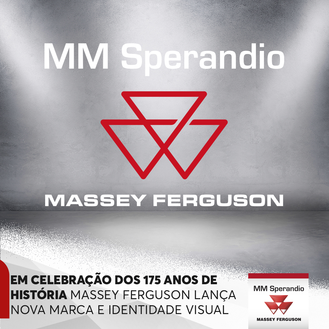 Novas máquinas e logotipo Massey Ferguson são lançados